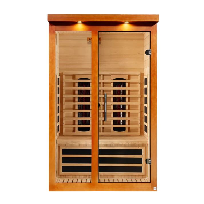 Dynamic Llumeneres DYN-6215-03 FS Full Spectrum Near Zero EMF 2 Person Sauna, image 3 of 6