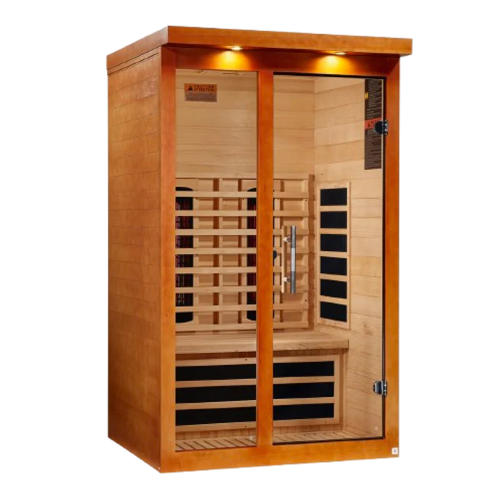 Dynamic Llumeneres DYN-6215-03 FS Full Spectrum Near Zero EMF 2 Person Sauna