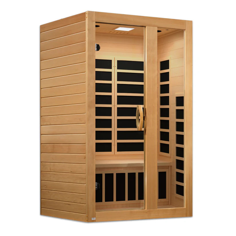 Dynamic Saunas DYN-6229-01 Serena 2 Person Low EMF Far Infrared Sauna