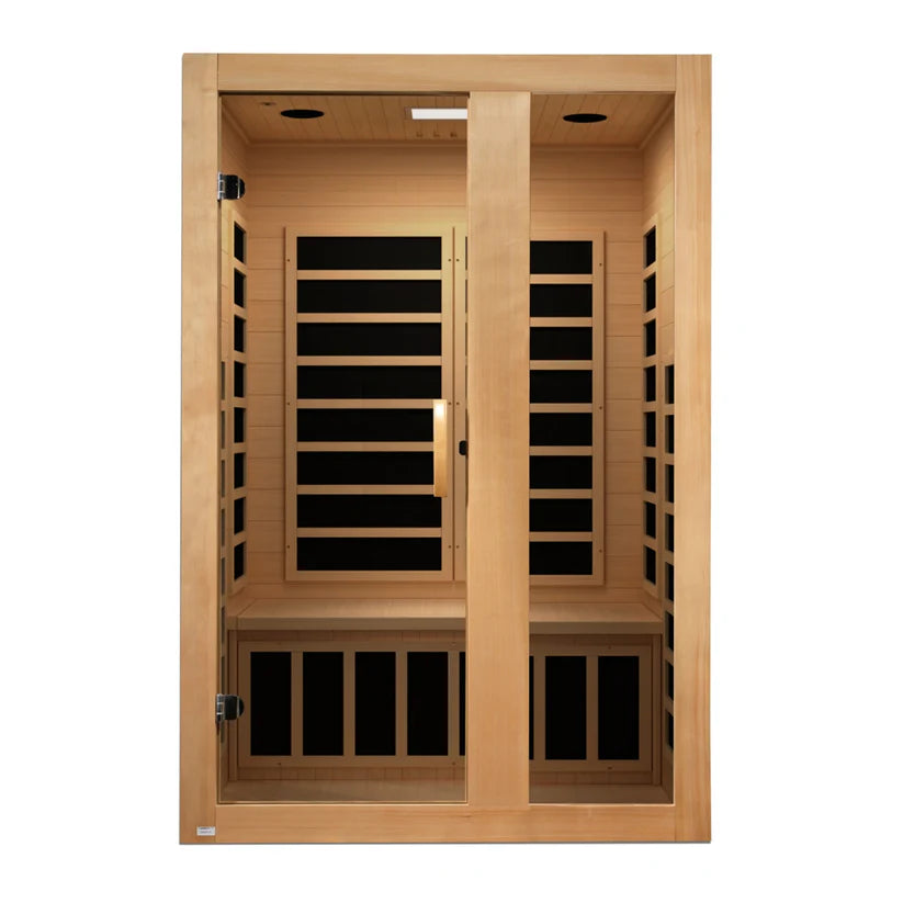 Dynamic Saunas DYN-6229-01 Serena 2 Person Low EMF Far Infrared Sauna
