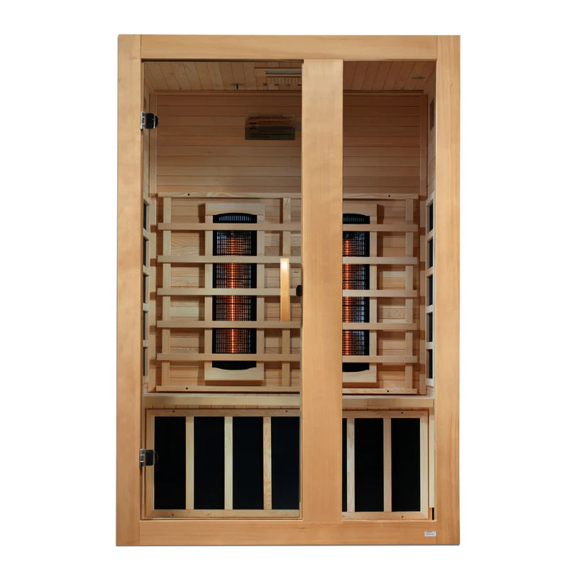 Dynamic Saunas DYN-6229-03 FS Serena 2 Person Full Spectrum Infrared Sauna