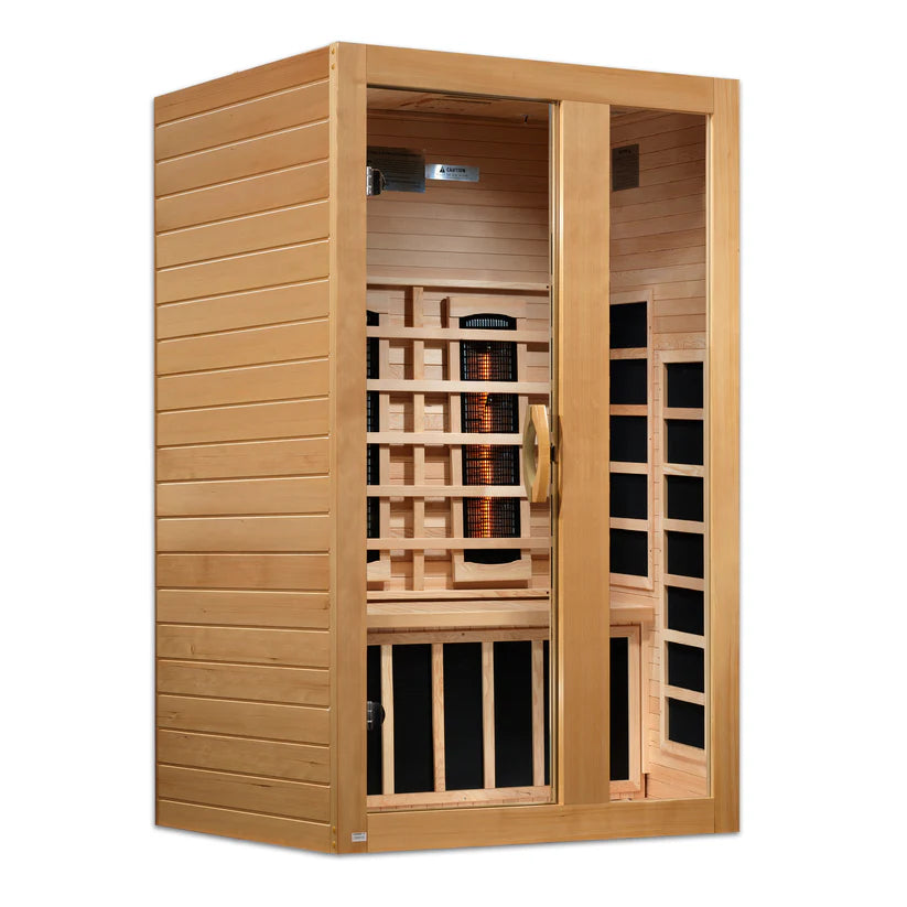 Dynamic Saunas DYN-6229-03 FS Serena 2 Person Full Spectrum Infrared Sauna