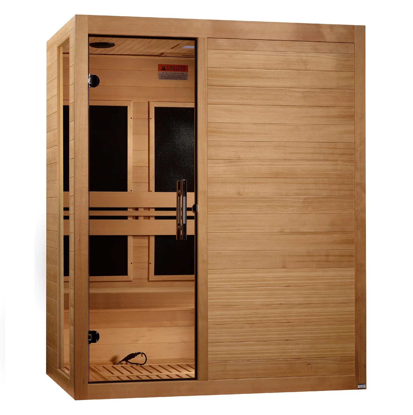 Dynamic Toscana Elite DYN-6315-05 Elite 3 Person Ultra-Low EMF FAR Infrared Sauna