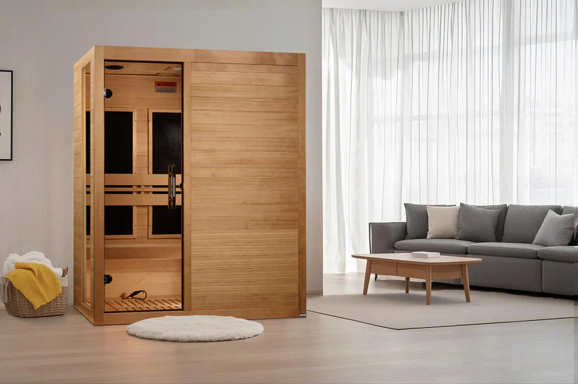 Golden Designs GDI-6880-02 Elite Catalonia 8 Person Ultra Low EMF Far Infrared Sauna