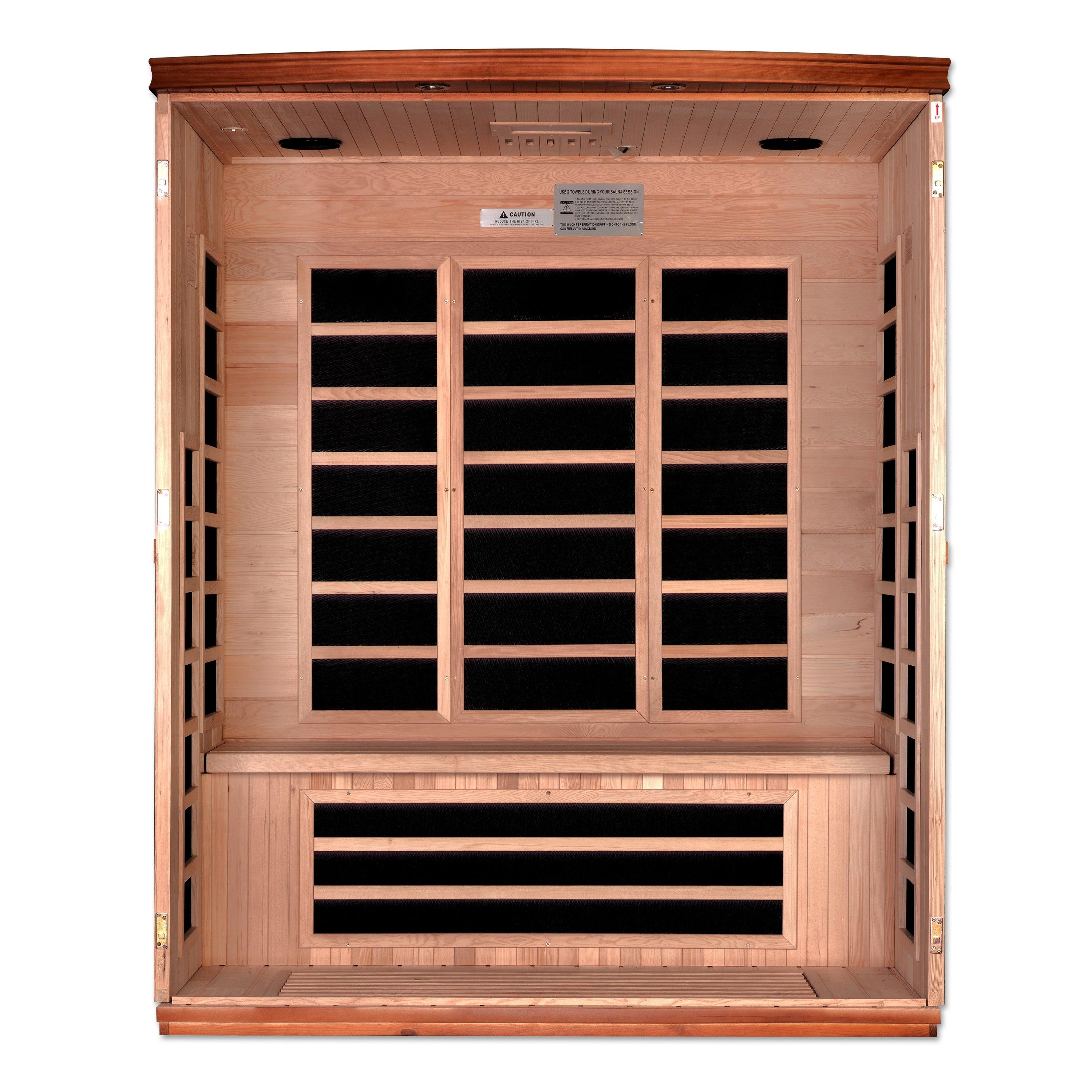 Dynamic Saunas Low EMF Far Infrared Sauna, Lugano Edition