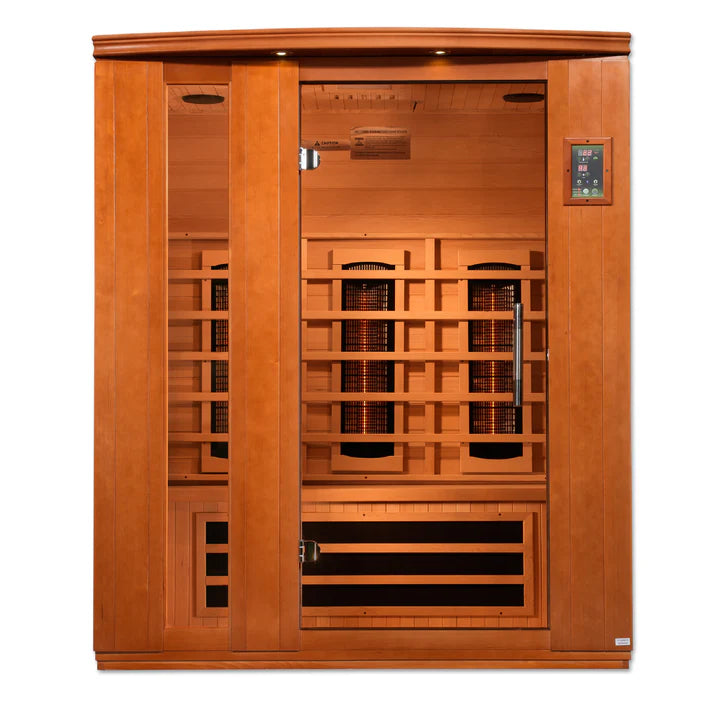 Dynamic Lugano 3-Person Full Spectrum Near Zero EMF Sauna