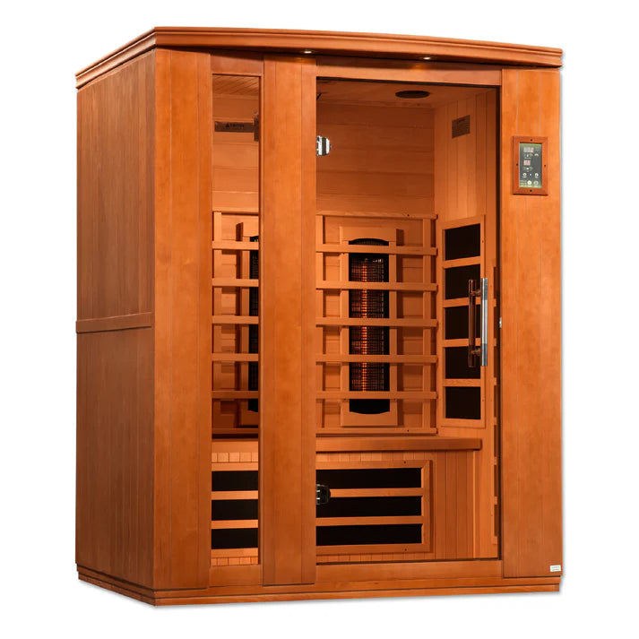 Dynamic Lugano 3-Person Full Spectrum Near Zero EMF Sauna