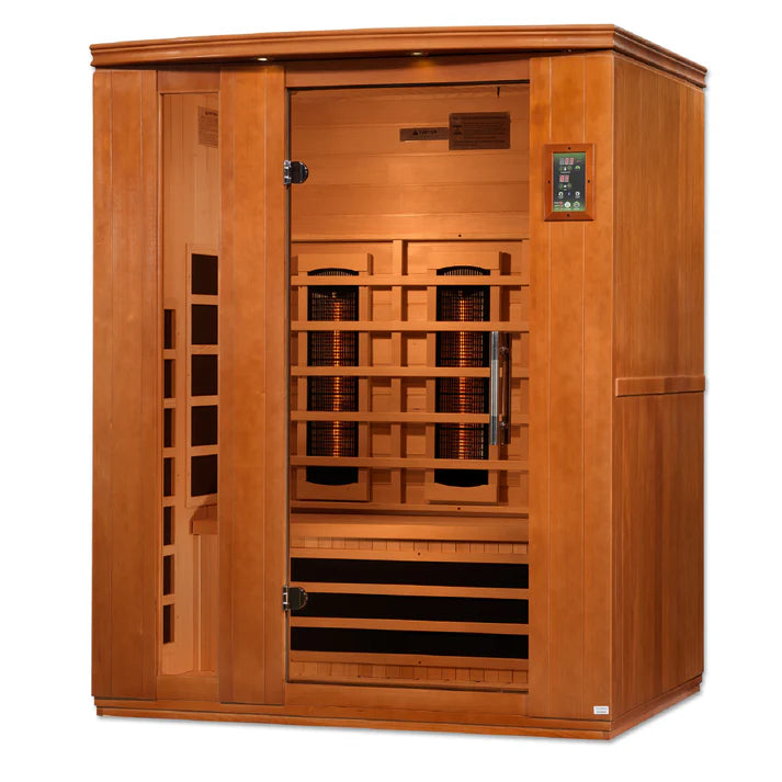 Dynamic Lugano 3-Person Full Spectrum Near Zero EMF Sauna