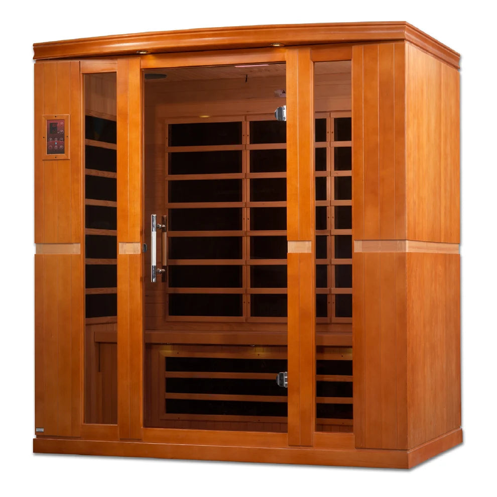 Dynamic Bergamo Elite 4-Person Ultra Low EMF FAR Infrared Sauna, image 4 of 8