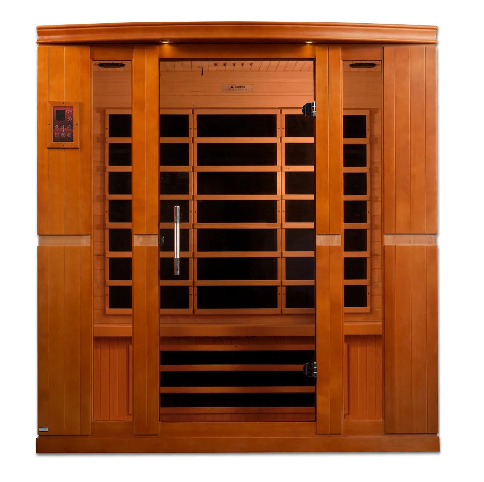 Dynamic Bergamo Elite 4-Person Ultra Low EMF FAR Infrared Sauna, image 5 of 8