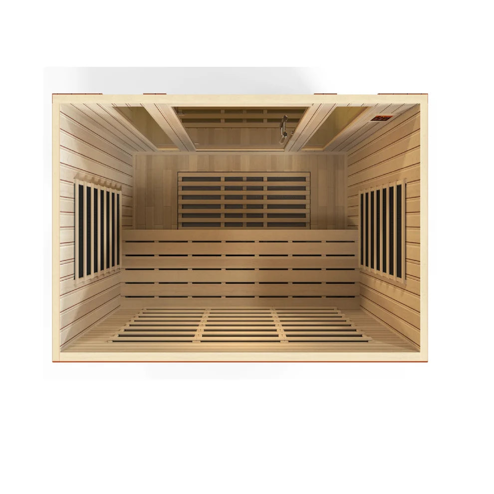 Dynamic Bergamo Elite 4-Person Ultra Low EMF FAR Infrared Sauna, image 7 of 8
