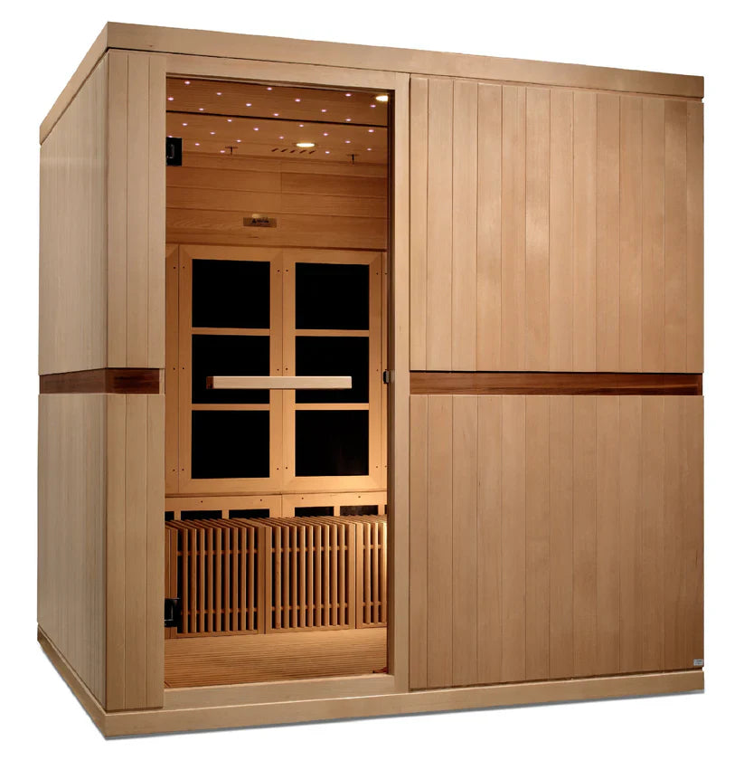 Golden Designs GDI-6880-02 Elite Catalonia 8 Person Ultra Low EMF Far Infrared Sauna