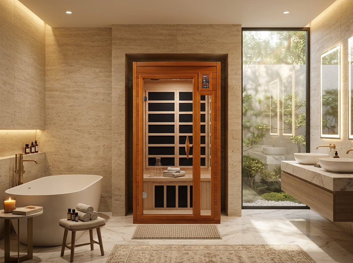 Dynamic Ultra Low EMF Far Infrared Sauna - Barcelona Elite Edition