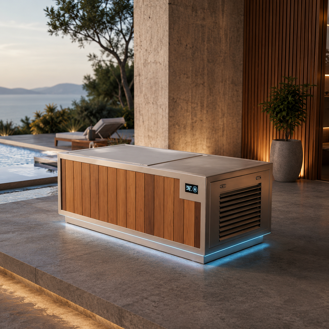 Finnmark SoulCold™ 180-Gallon Cold/Hot Plunge