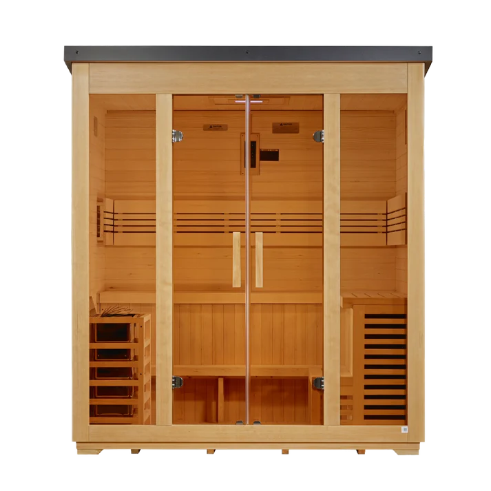 Golden Designs Vorarlberg GDI-8005-01 8.0 kW 5 Person Outdoor Sauna