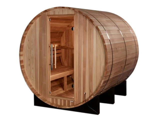Golden Designs "Arosa" 4 Person Barrel Traditional Sauna