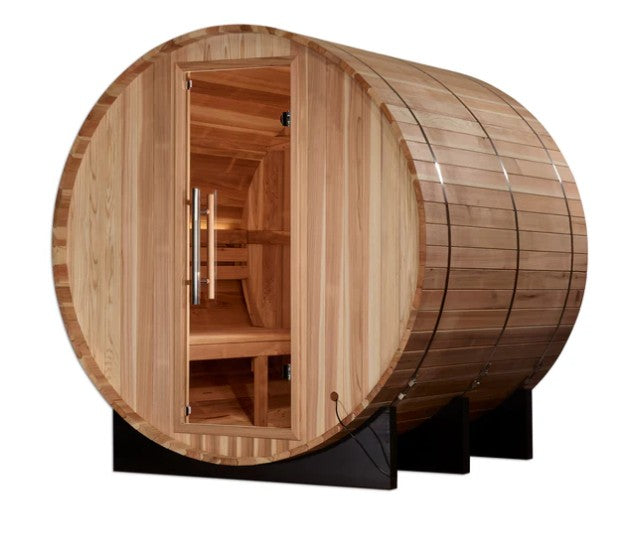 Golden Designs "Arosa" 4 Person Barrel Traditional Sauna