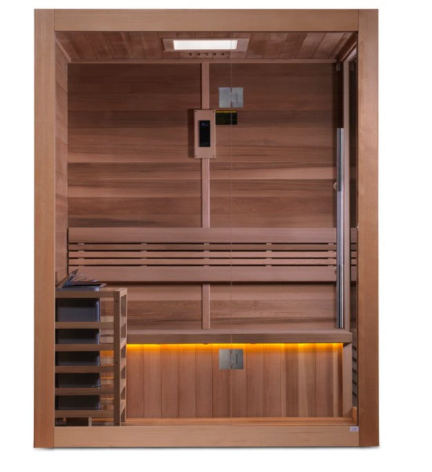 Golden Designs "Hanko" 2-3 Person Traditional Sauna