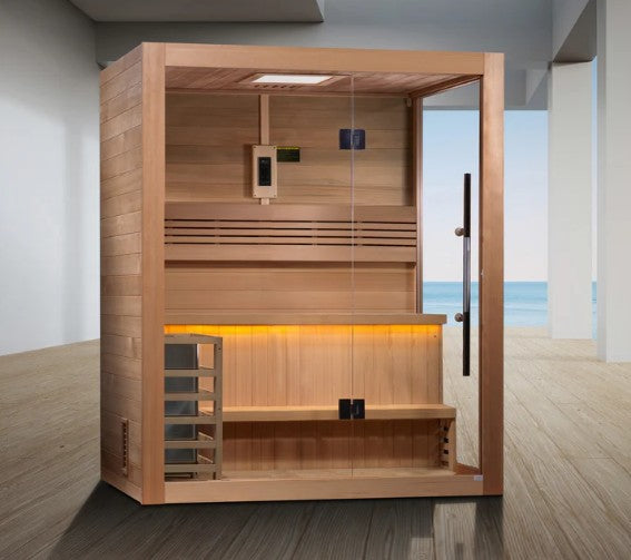 Golden Designs "Hanko" 2-3 Person Traditional Sauna