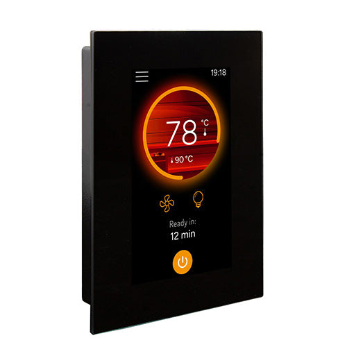 Harvia Spirit SP80E PKG 8kW Electric Sauna Heater Package with Wi-Fi Control & Stones