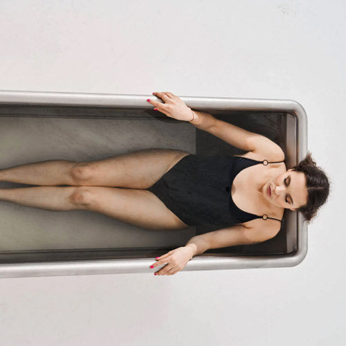 Icetubs IceBath XL 2.18 kW Thermowood Stainless Cold Therapy Bath 96 in