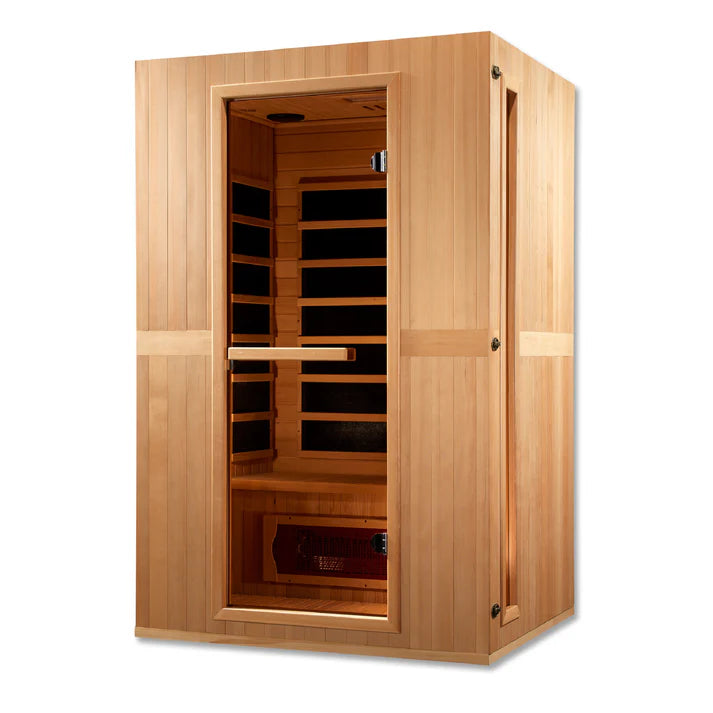 Maxxus Serenity 2-Person Low EMF FAR Infrared Sauna Canadian Hemlock