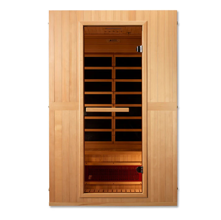 Maxxus Serenity 2-Person Low EMF FAR Infrared Sauna Canadian Hemlock