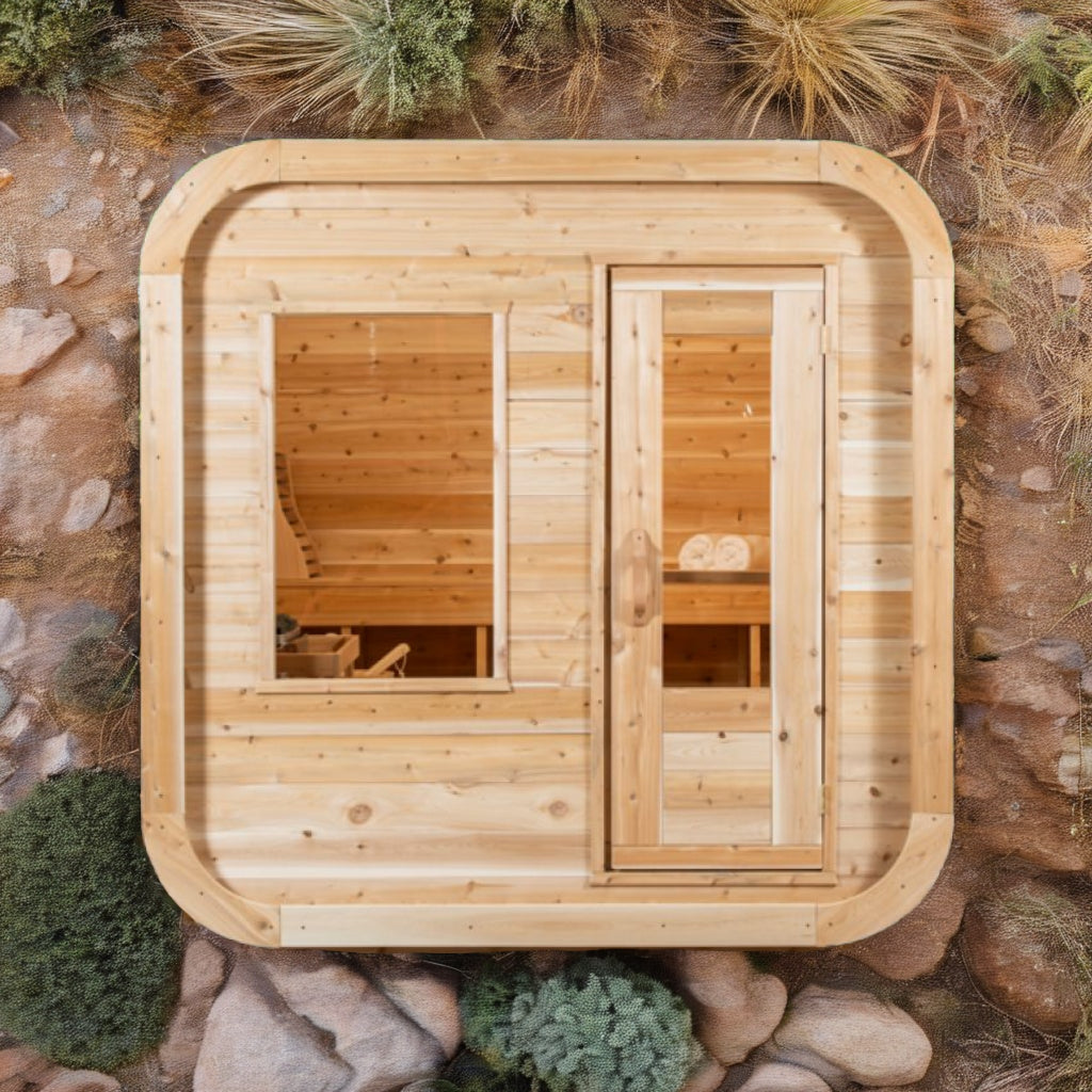 LeisureCraft Luna Sauna – Fits 2-3 People