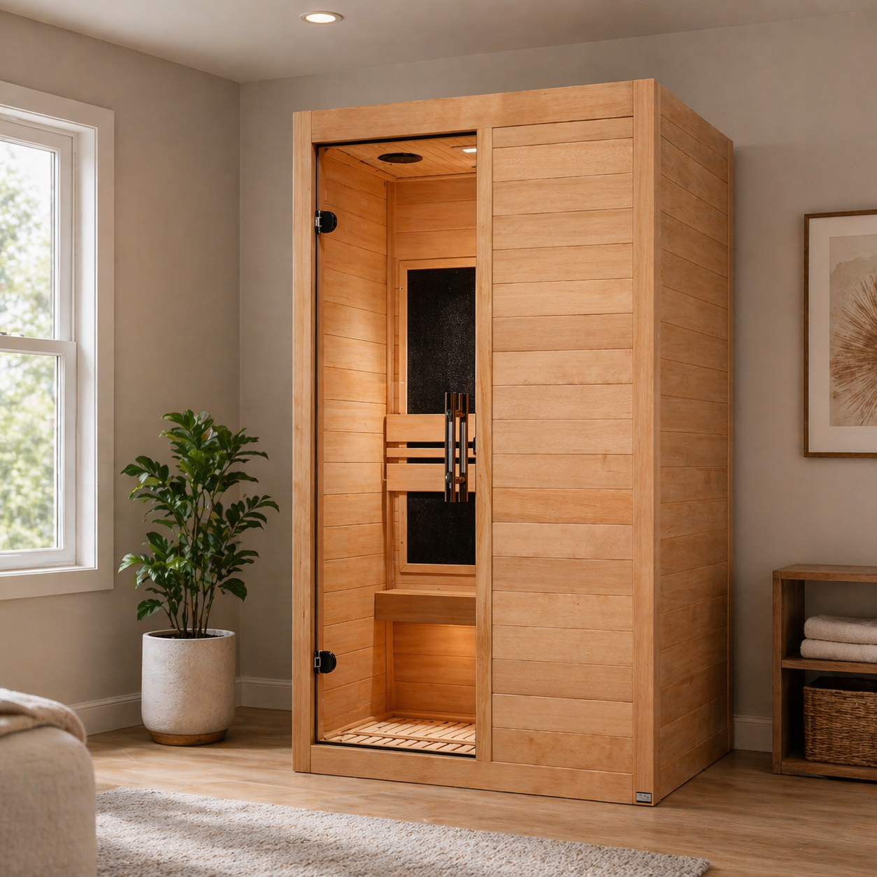 Maxxus S Line MX-S206-01 2 Person Low EMF Far Infrared Sauna