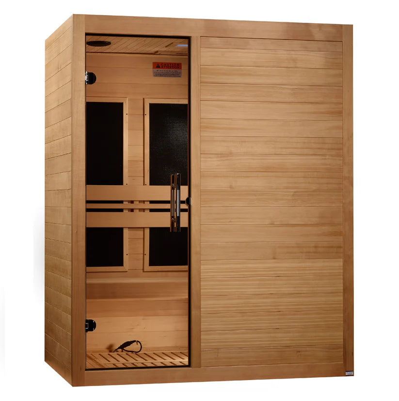 Maxxus S Line MX-S306-01 3 Person Low EMF Far Infrared Sauna