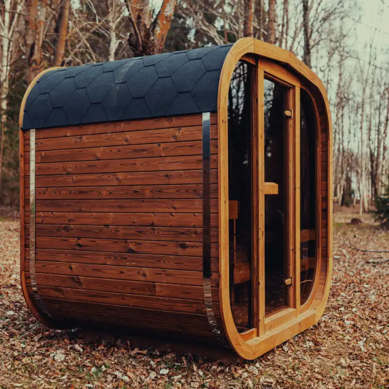 MW16 ThermoWood® Outdoor Sauna – Spacious 4-Person Retreat