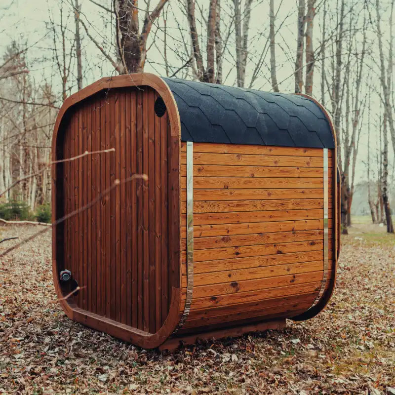 MW16 ThermoWood® Outdoor Sauna – Spacious 4-Person Retreat