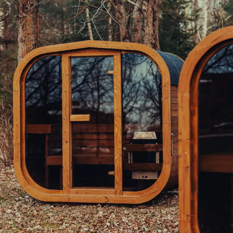 MW16 ThermoWood® Outdoor Sauna – Spacious 4-Person Retreat