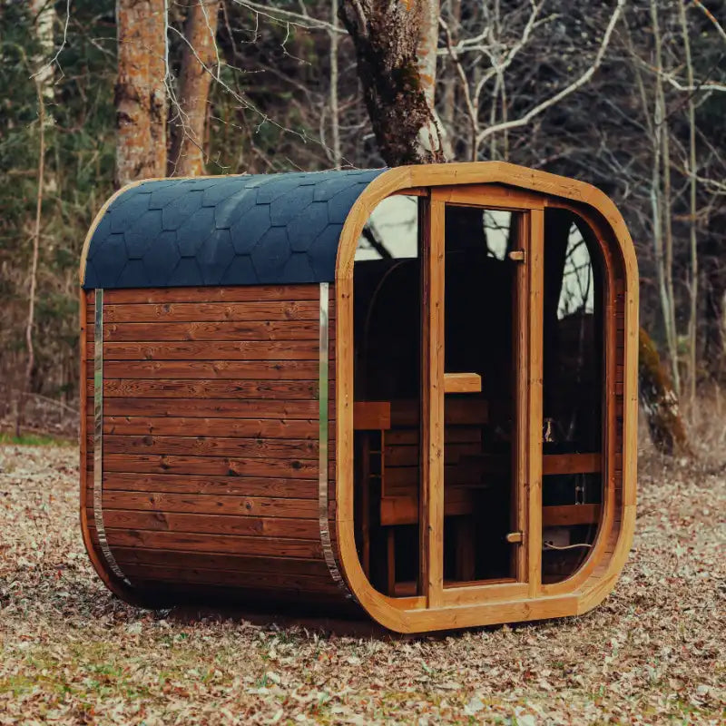 MW16 ThermoWood® Outdoor Sauna – Spacious 4-Person Retreat