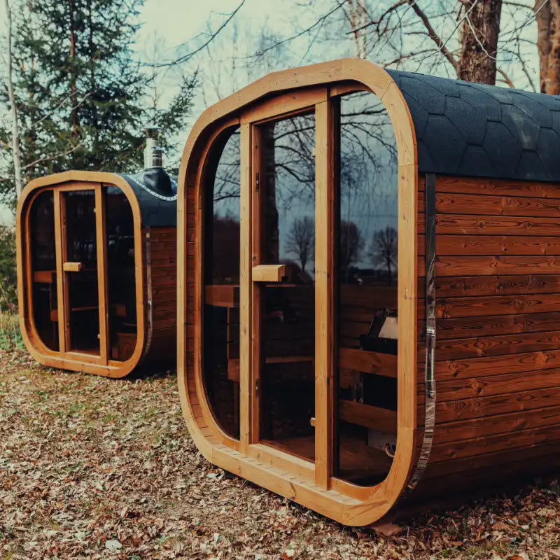 MW16 ThermoWood® Outdoor Sauna – Spacious 4-Person Retreat