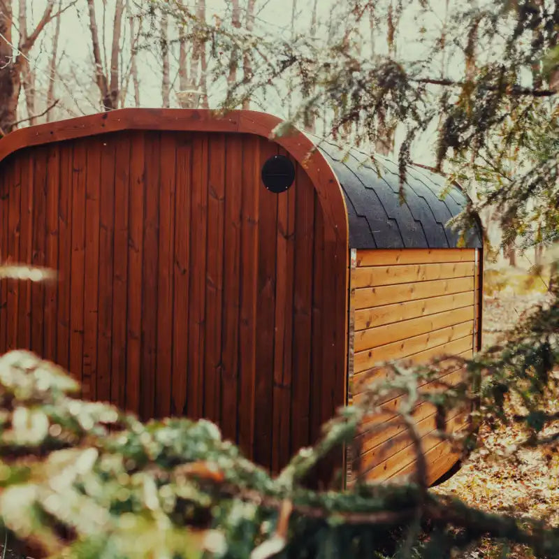 MW20 ThermoWood® Outdoor Sauna – Spacious Luxury for 5–6 People