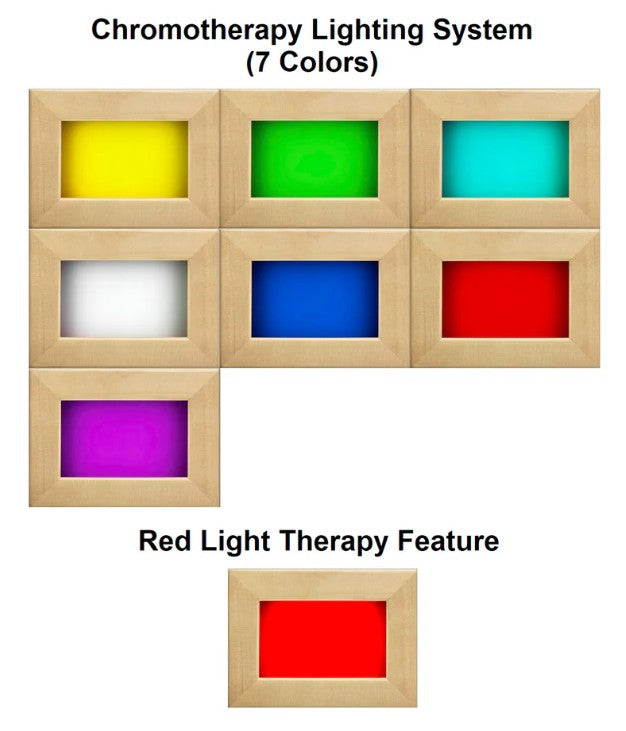 Golden Designs Maxxus “Aspen” MX-J206-02S 2 Person Low EMF Dual Tech FAR Infrared Sauna – Canadian Hemlock