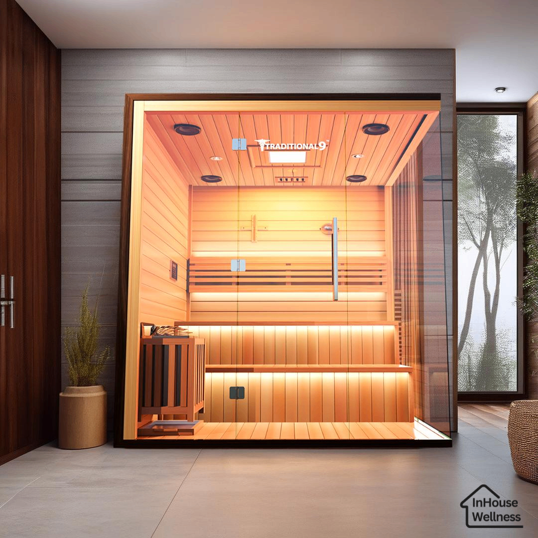 Traditional 9 Plus Medical Sauna (6 Person) - Luxurious Health & Relaxation