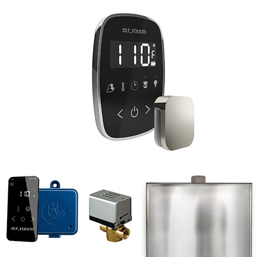 Mr. Steam ButlerFlex Steam Shower Control Package – Wireless Control with Aroma SteamHead, App, AutoFlush & More