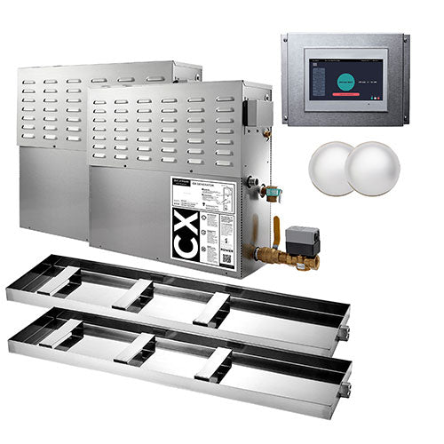 Mr. Steam CX Steam Generator Package – 30kW to 120kW, Commercial-Grade