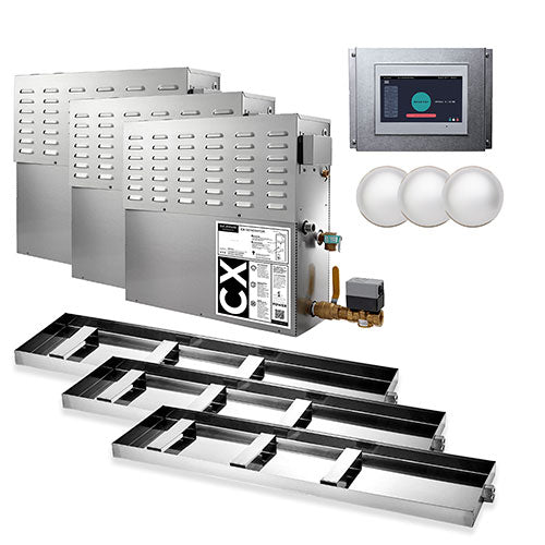 Mr. Steam CX Steam Generator Package – 30kW to 120kW, Commercial-Grade