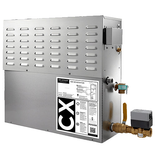 Mr. Steam CX Steam Generator Package – 30kW to 120kW, Commercial-Grade