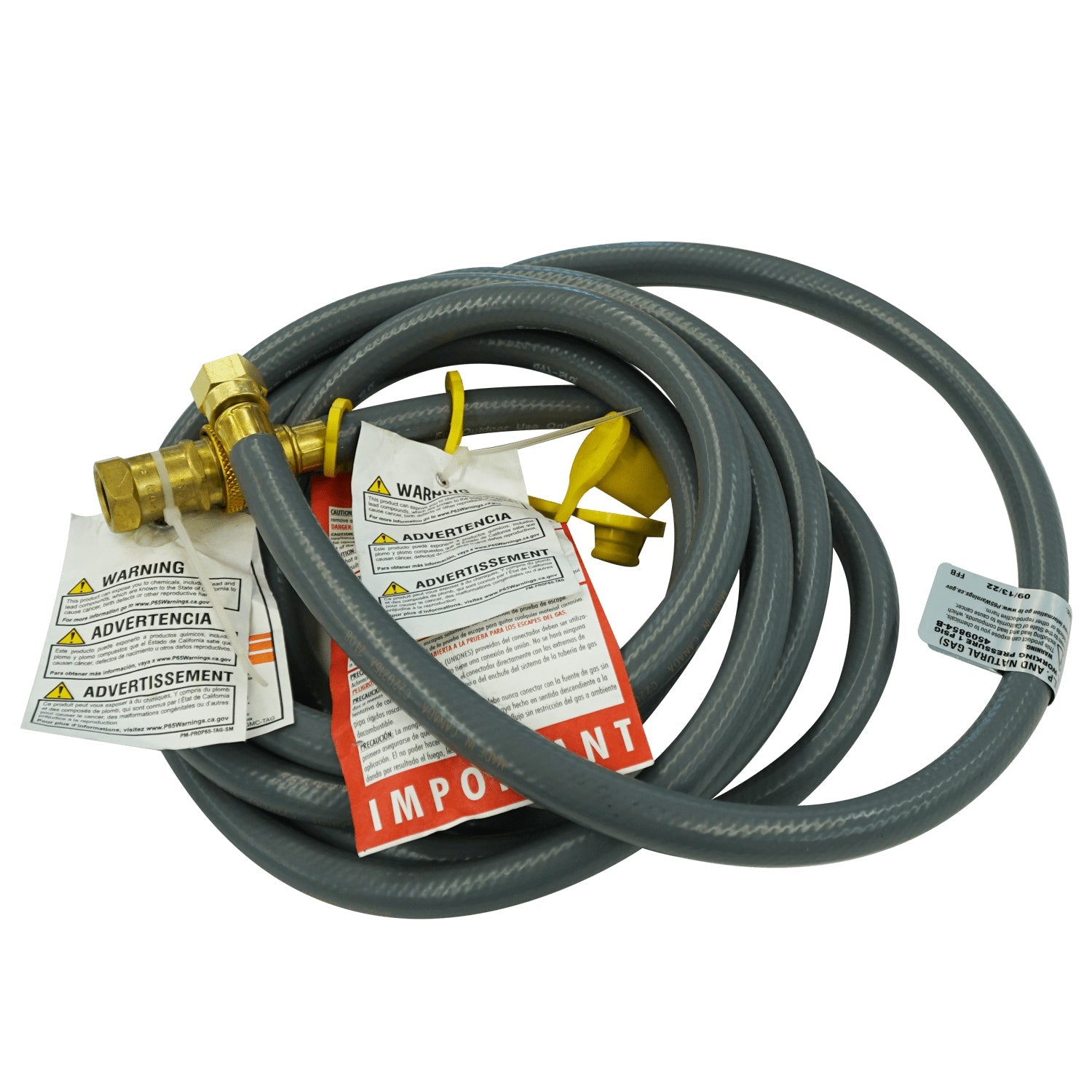 Broilmaster NG‑12 Foot Quick Disconnect Hose Kit (NG12)