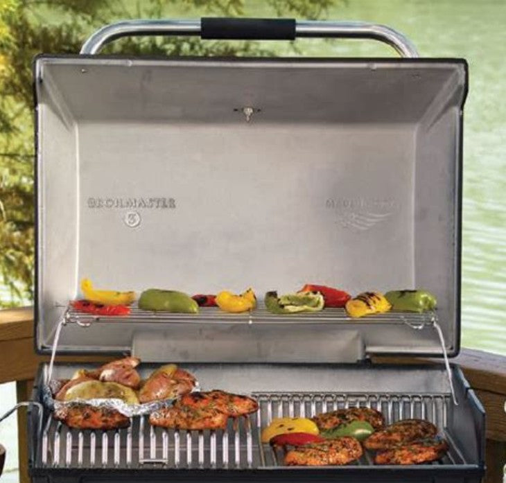 Broilmaster P3PK5N Premium Series Natural Gas Grill with Stainless Steel Cart & Shelf