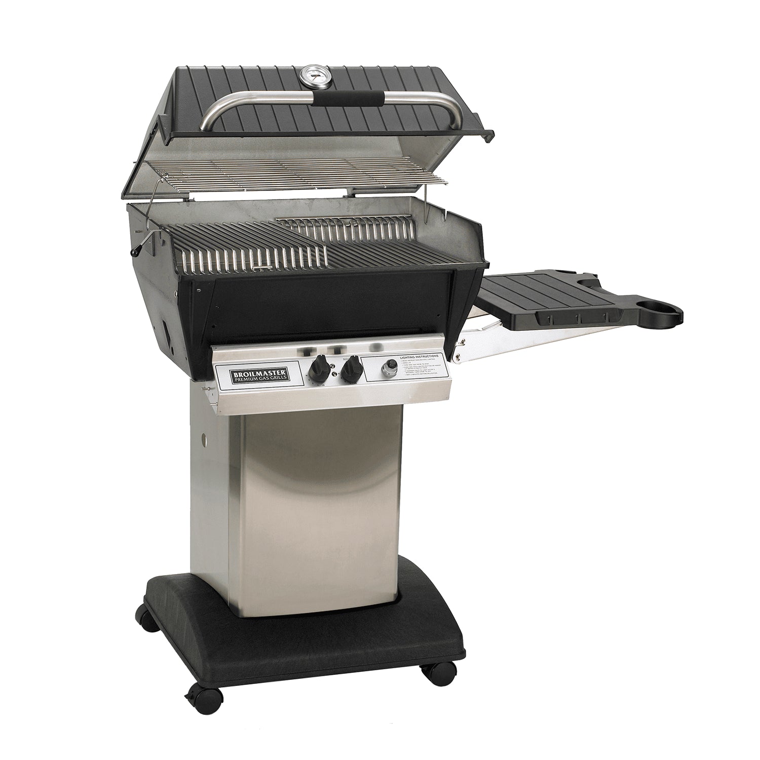 Broilmaster P3X Premium Series Gas Grill on Stainless Steel Cart | P3PK5