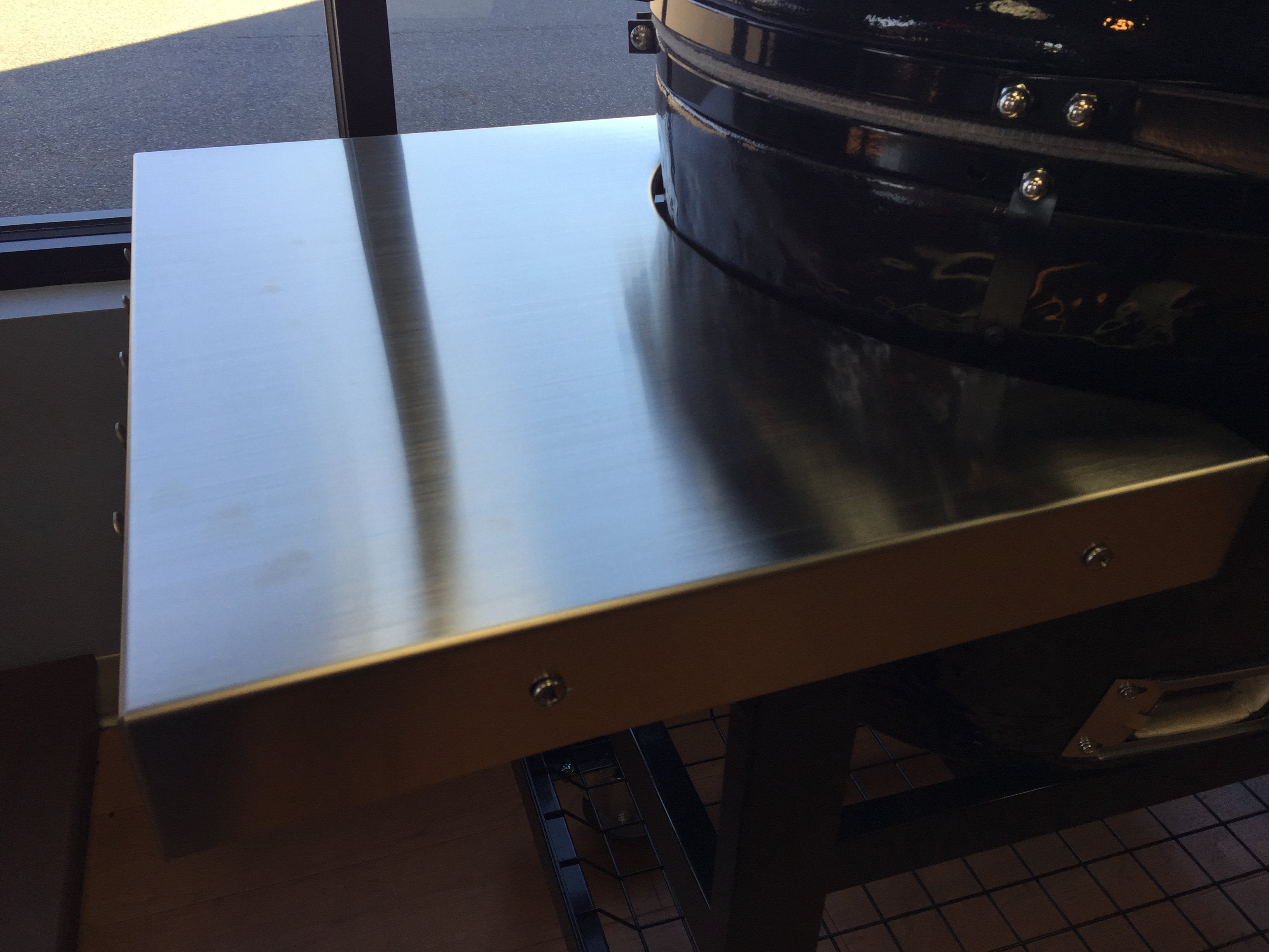 LG 300 & XL 400 Stainless Steel Side Shelves