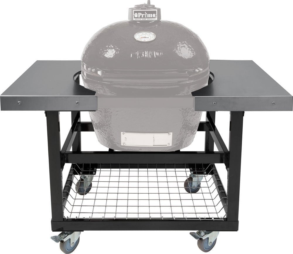 Oval Large 300 & XL 400 Cart with Basket & Stainless Side Shelves