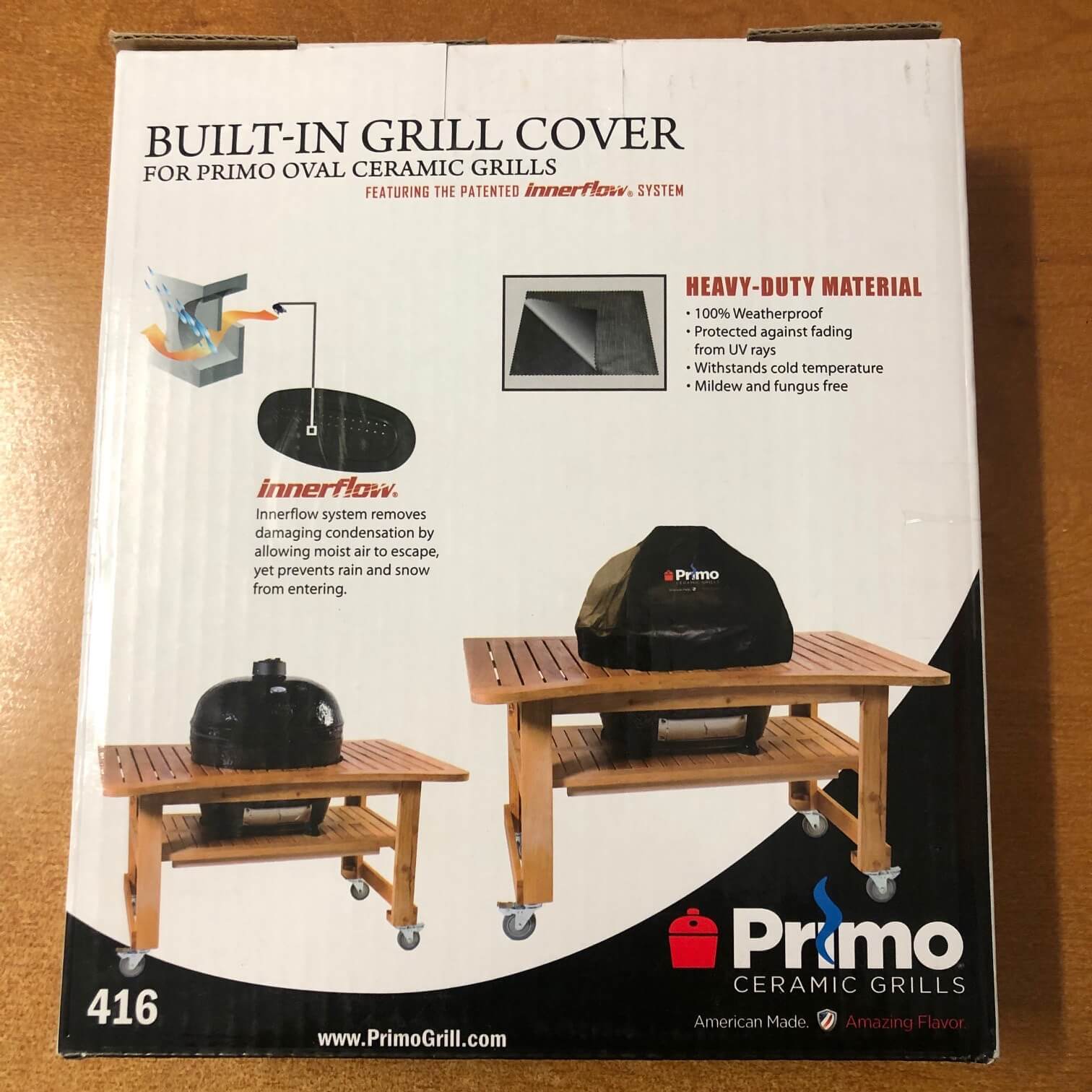 Cover for Oval XL Built-In Applications
