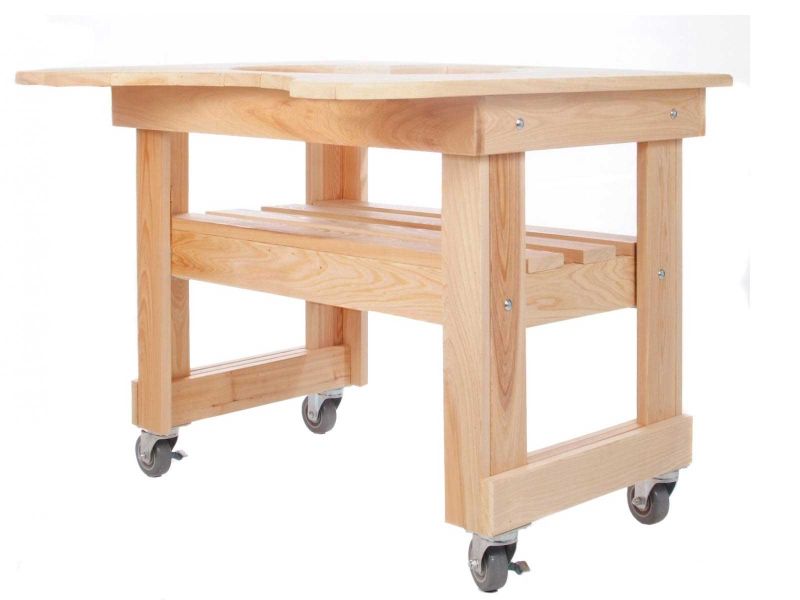 XL 400 Oval Grill Head Cypress Table