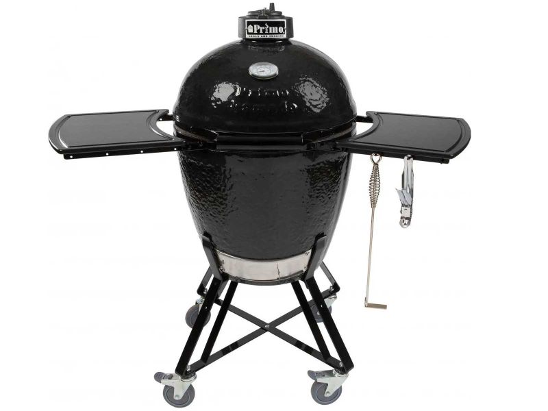 Primo All-In-One Large Round Ceramic Kamado Charcoal Grill